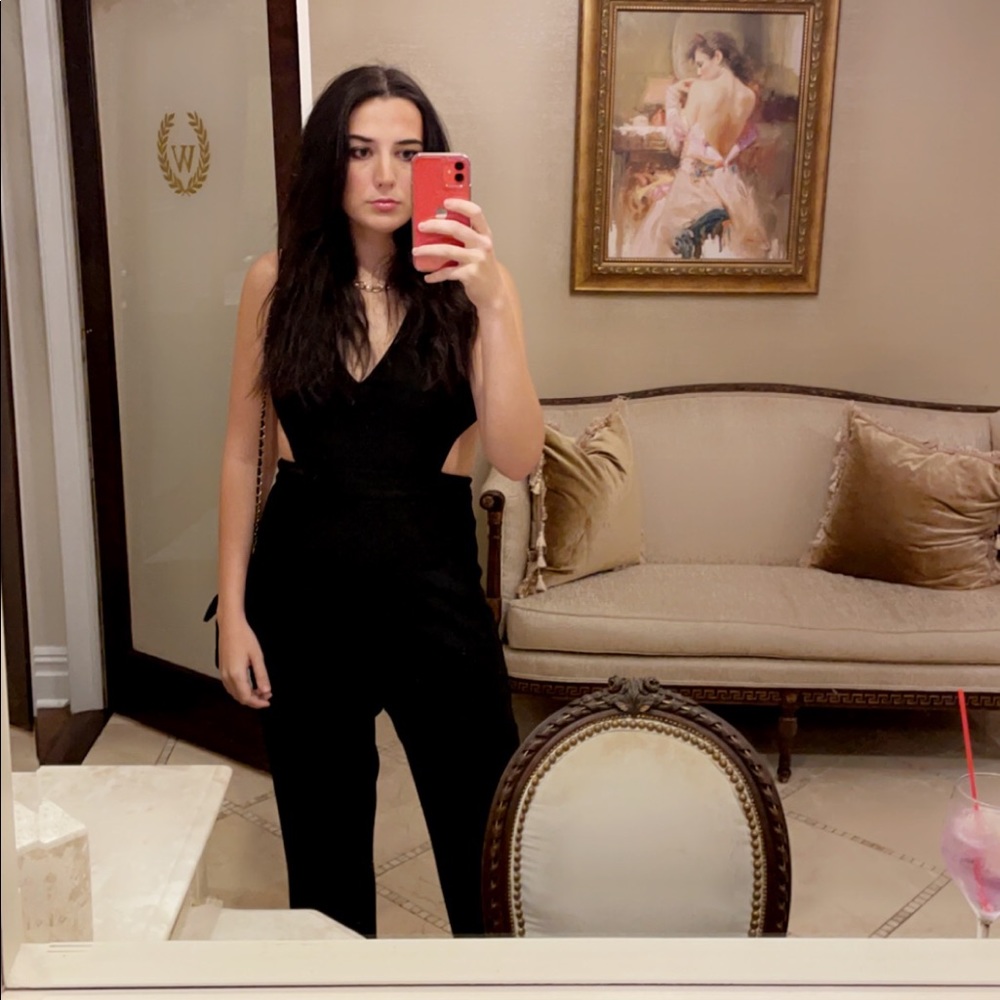 BCBG Black Formal Jumpsuit